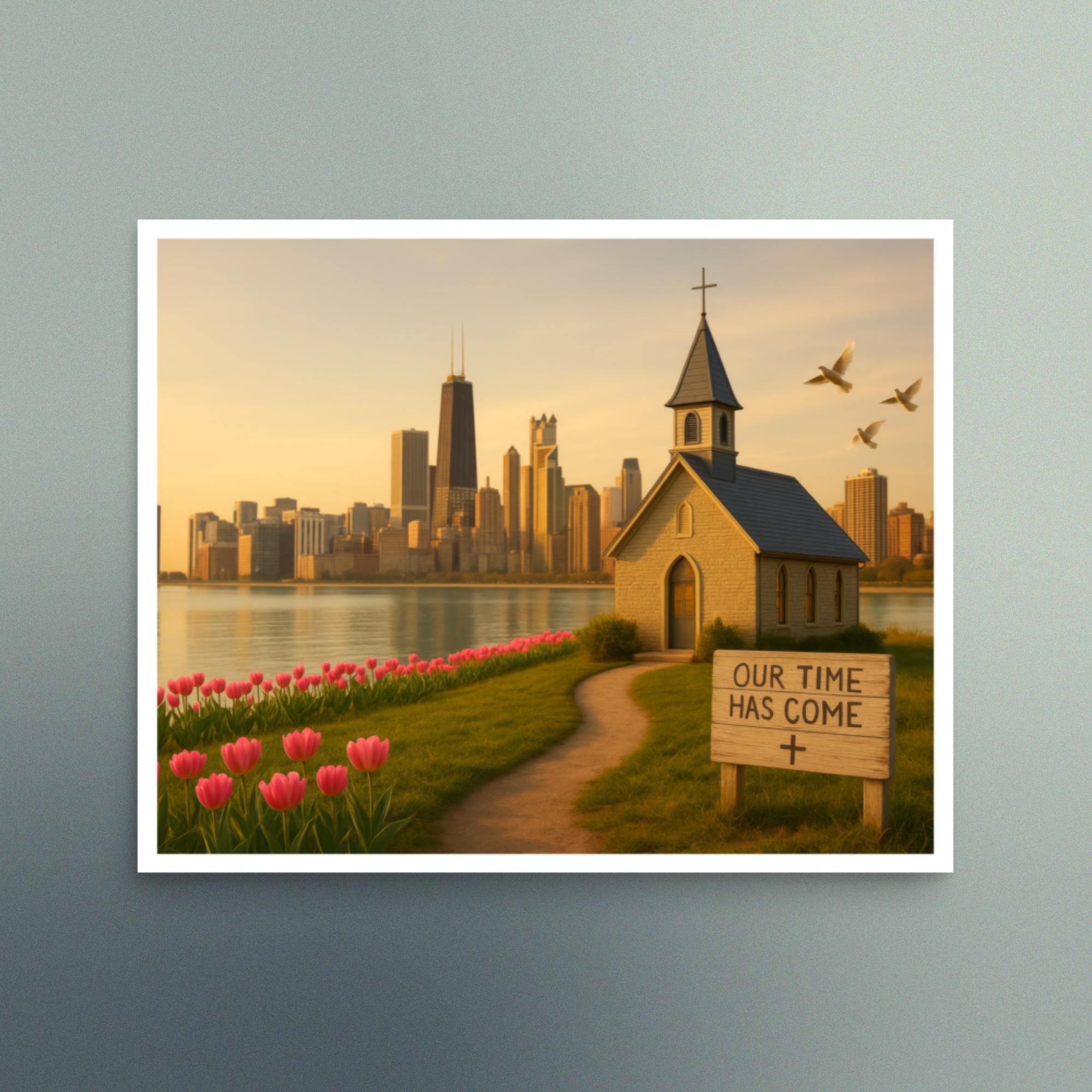 Our Time Has Come - Illinois - Christian Devotional Art Print - Semi Gloss - Rectangle - Image 3