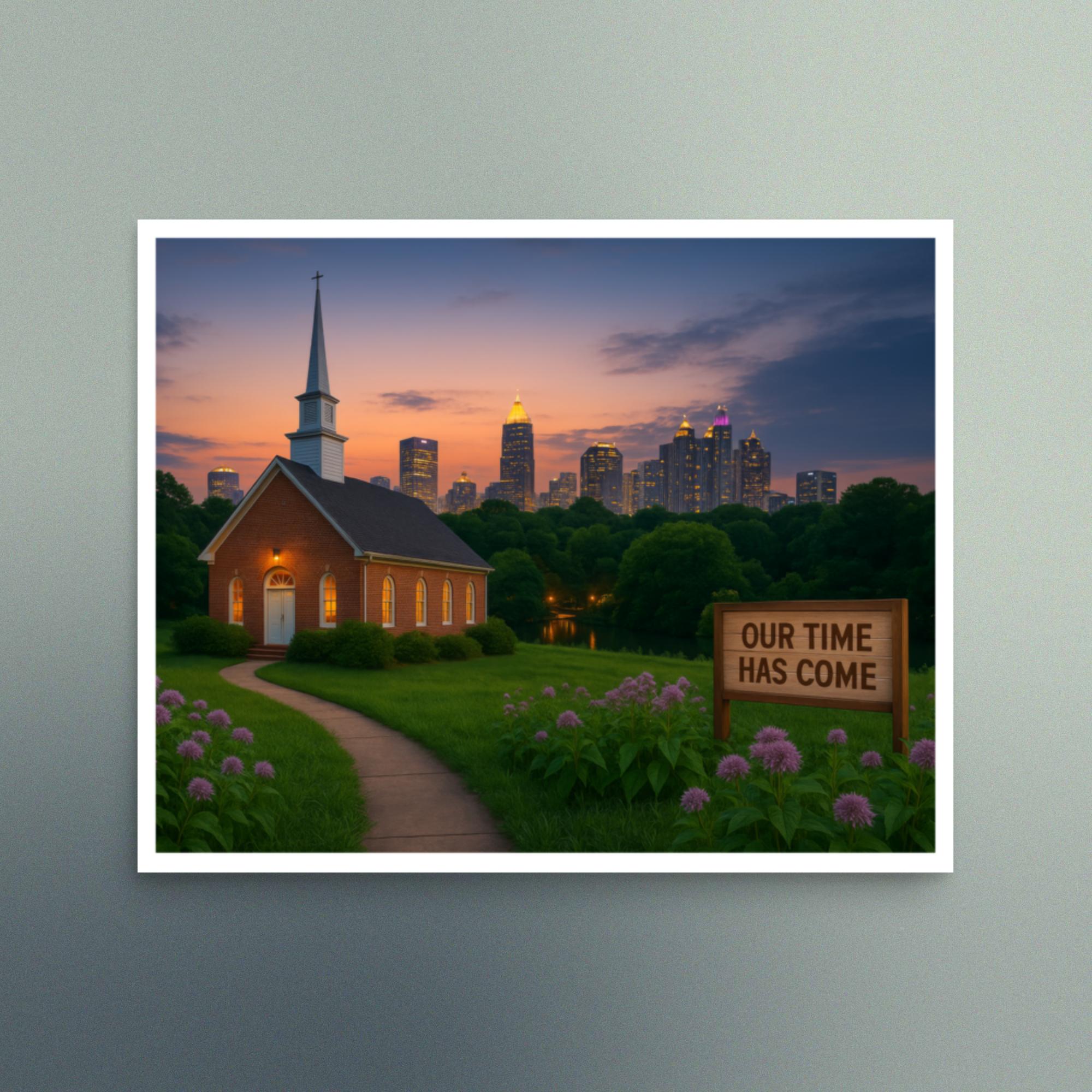 Our Time Has Come - Georgia - Christian Devotional Art Print - Semi Gloss - Rectangle - Image 3
