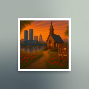 Our Time Has Come - Michigan - Christian Devotional Art Print - Semi Gloss - Square
