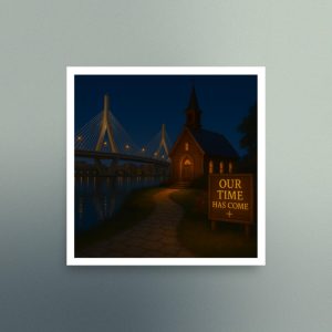 Our Time Has Come - Massachusetts - Christian Devotional Art Print - Semi Gloss - Square