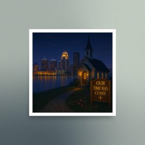 Our Time Has Come - Kentucky - Christian Devotional Art Print - Semi Gloss - Square
