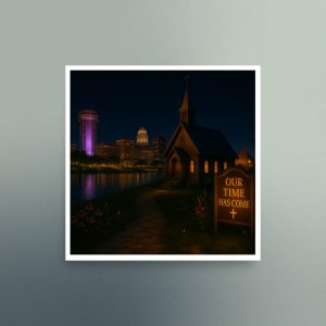 Our Time Has Come - Kansas - Christian Devotional Art Print - Semi Gloss - Square