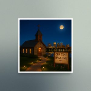 Our Time Has Come - Alabama - Christian Devotional Art Print - Semi Gloss - Square