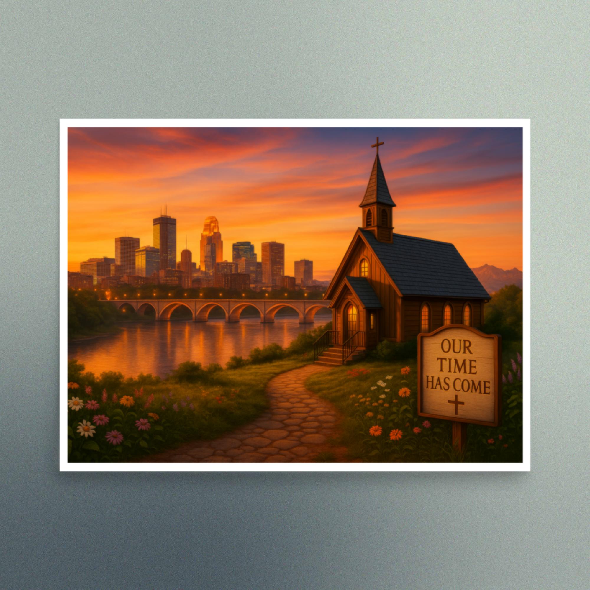 Our Time Has Come - Minnesota - Christian Devotional Art Print - Semi Gloss - Rectangle - Image 4