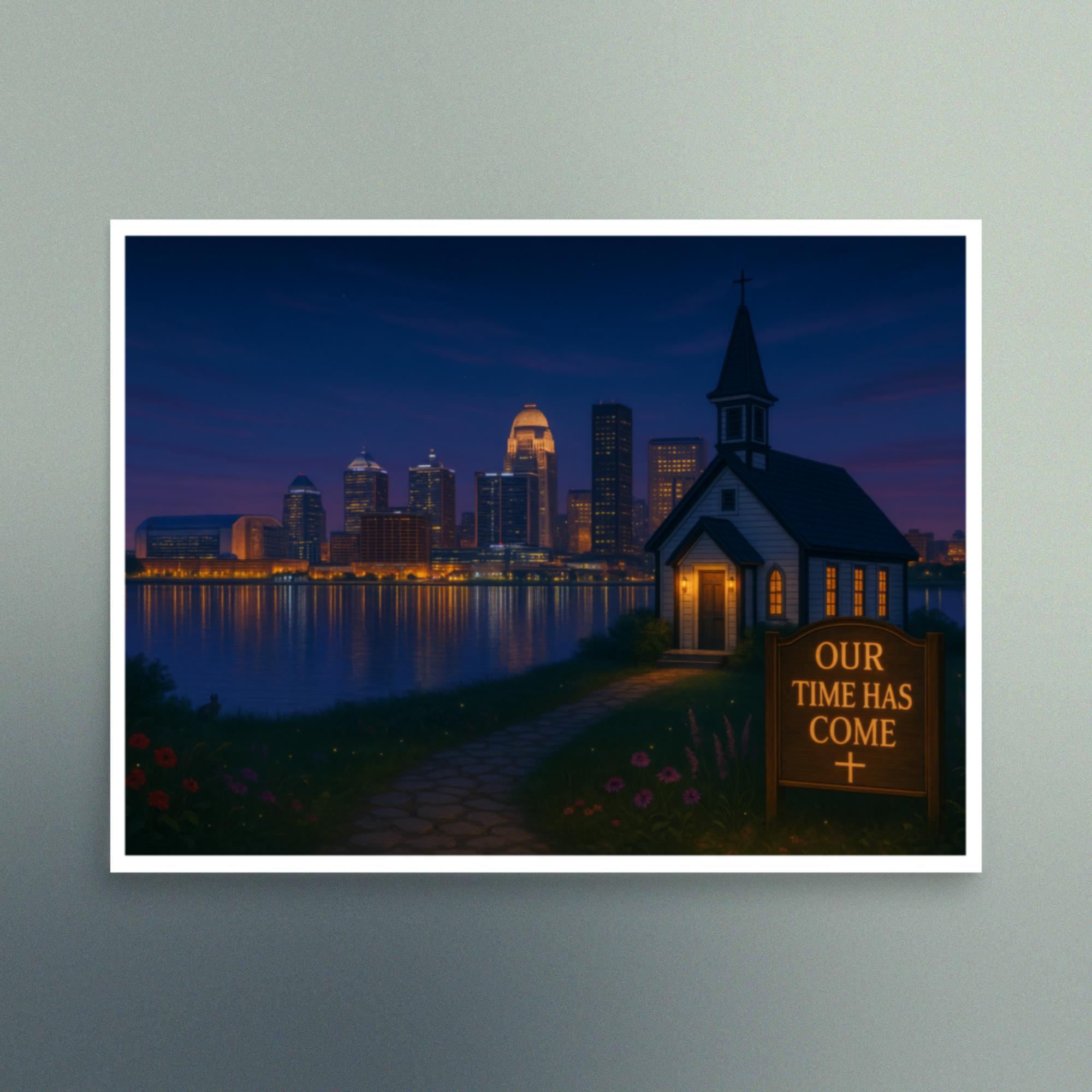 Our Time Has Come - Kentucky - Christian Devotional Art Print - Semi Gloss - Rectangle - Image 4