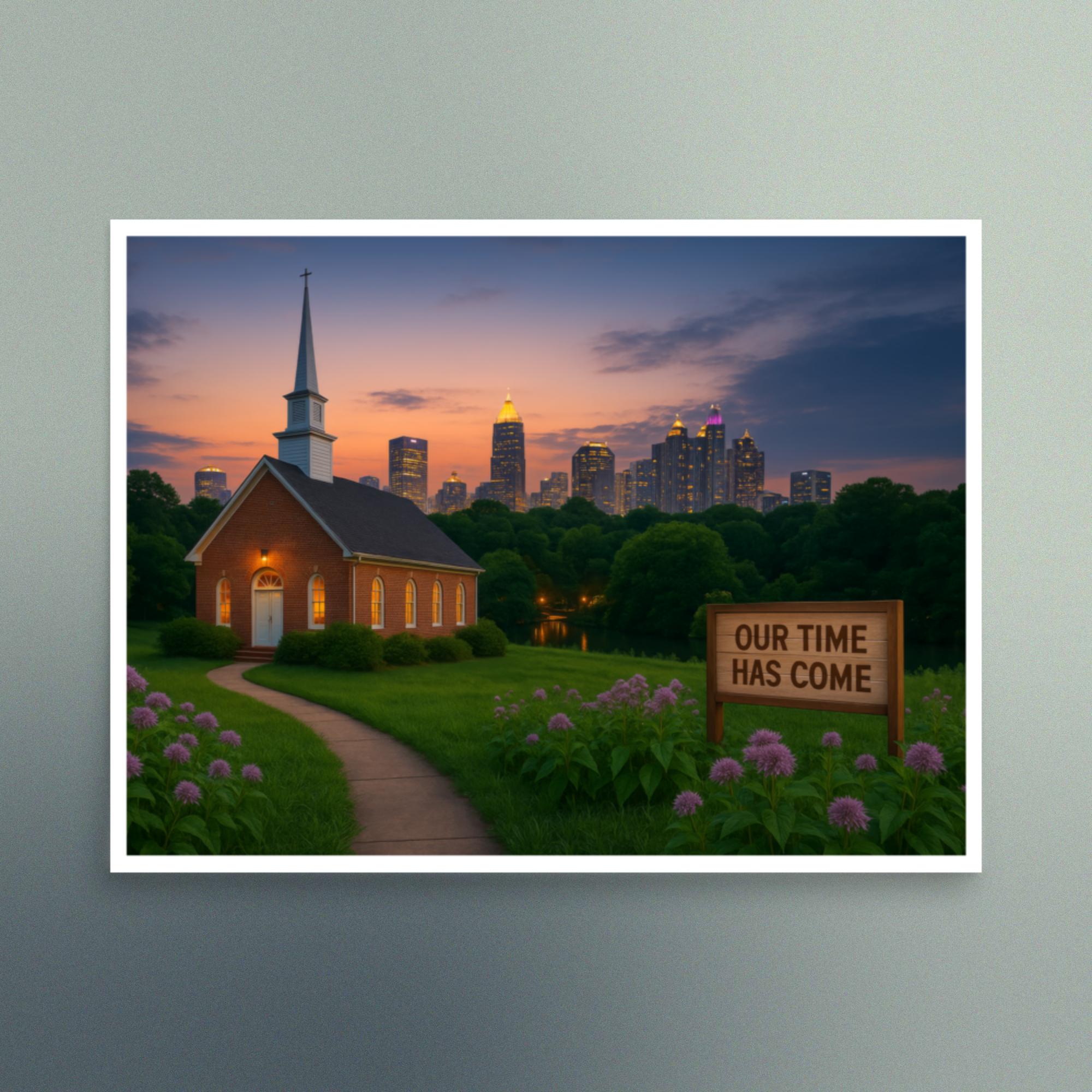 Our Time Has Come - Georgia - Christian Devotional Art Print - Semi Gloss - Rectangle - Image 4
