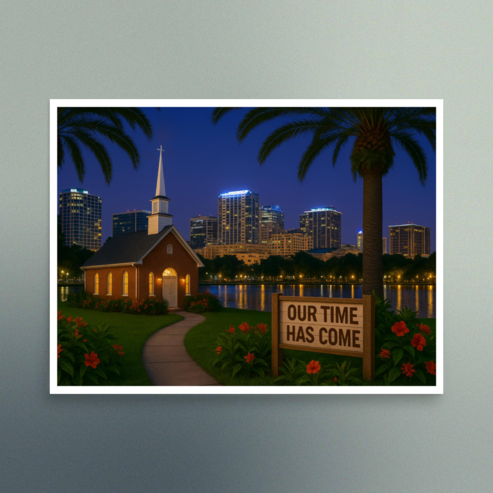 Our Time Has Come - Florida - Christian Devotional Art Print - Semi Gloss - Rectangle - Image 4