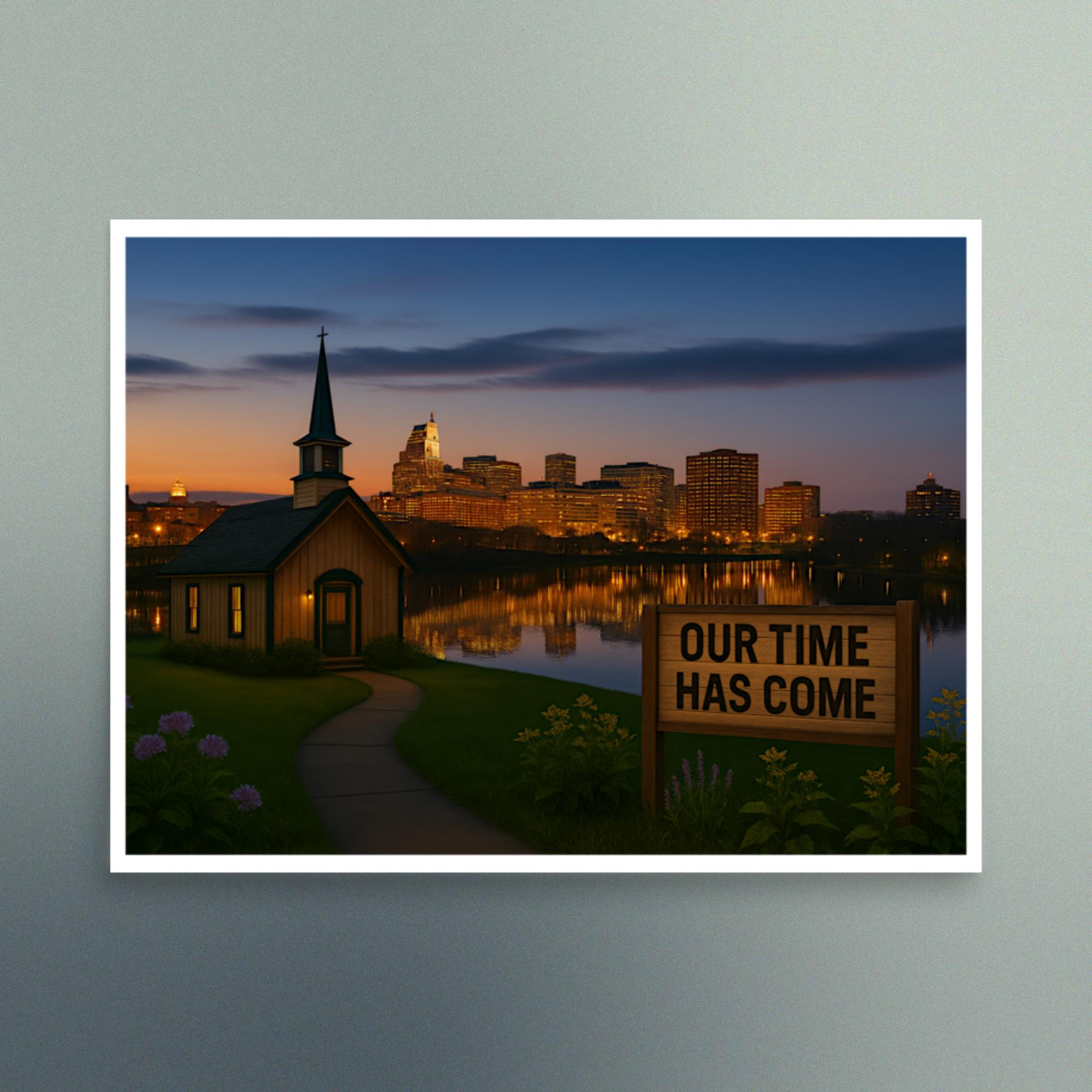 Our Time Has Come - Connecticut - Christian Devotional Art Print - Semi Gloss - Rectangle - Image 3
