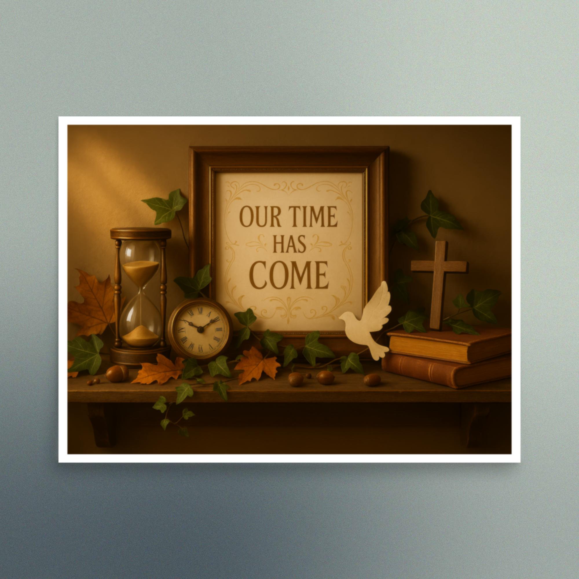 Our Time Has Come - Mantle of Spiritual Objects - Semi Gloss - Rectangle - Image 3