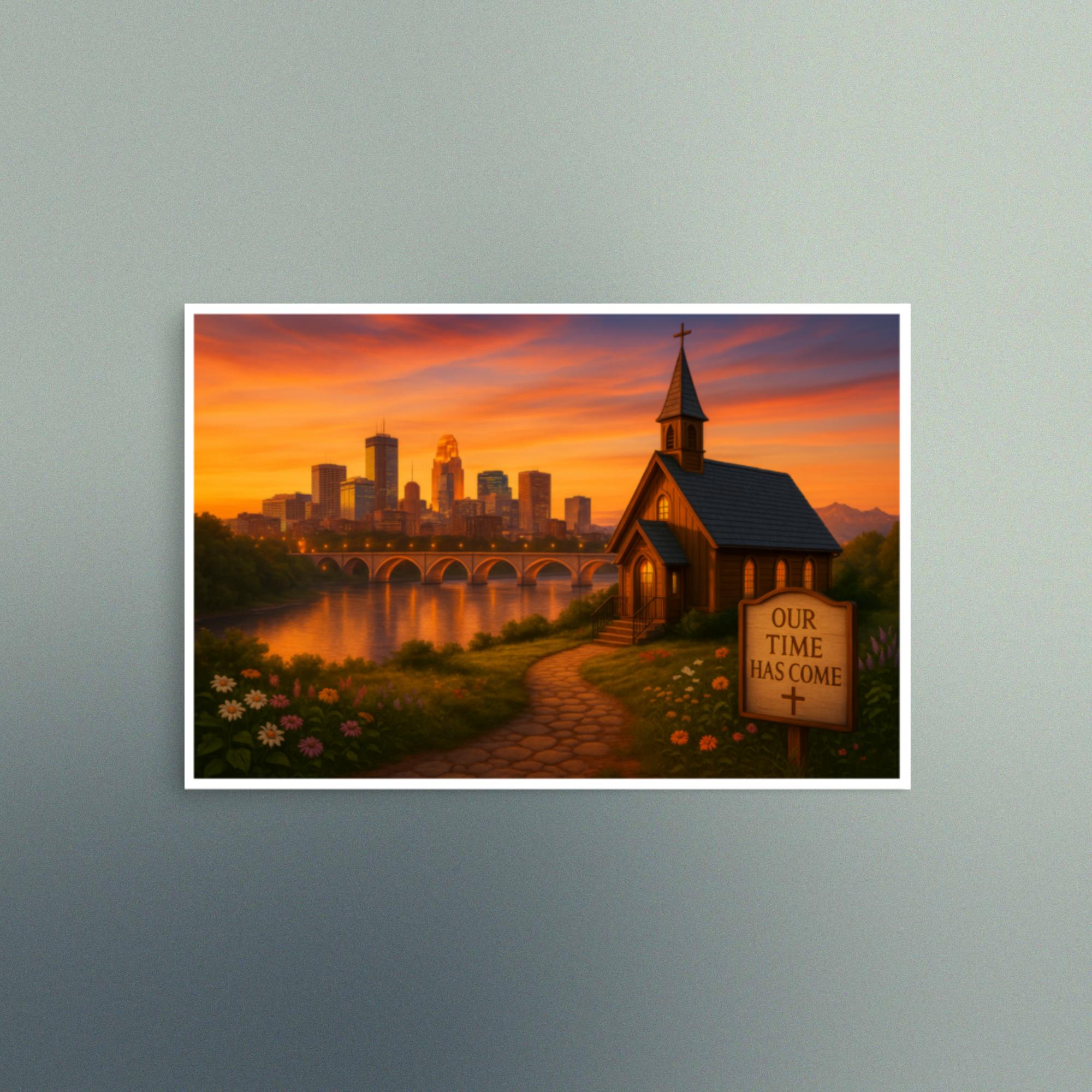 Our Time Has Come - Minnesota - Christian Devotional Art Print - Semi Gloss - Rectangle - Image 6