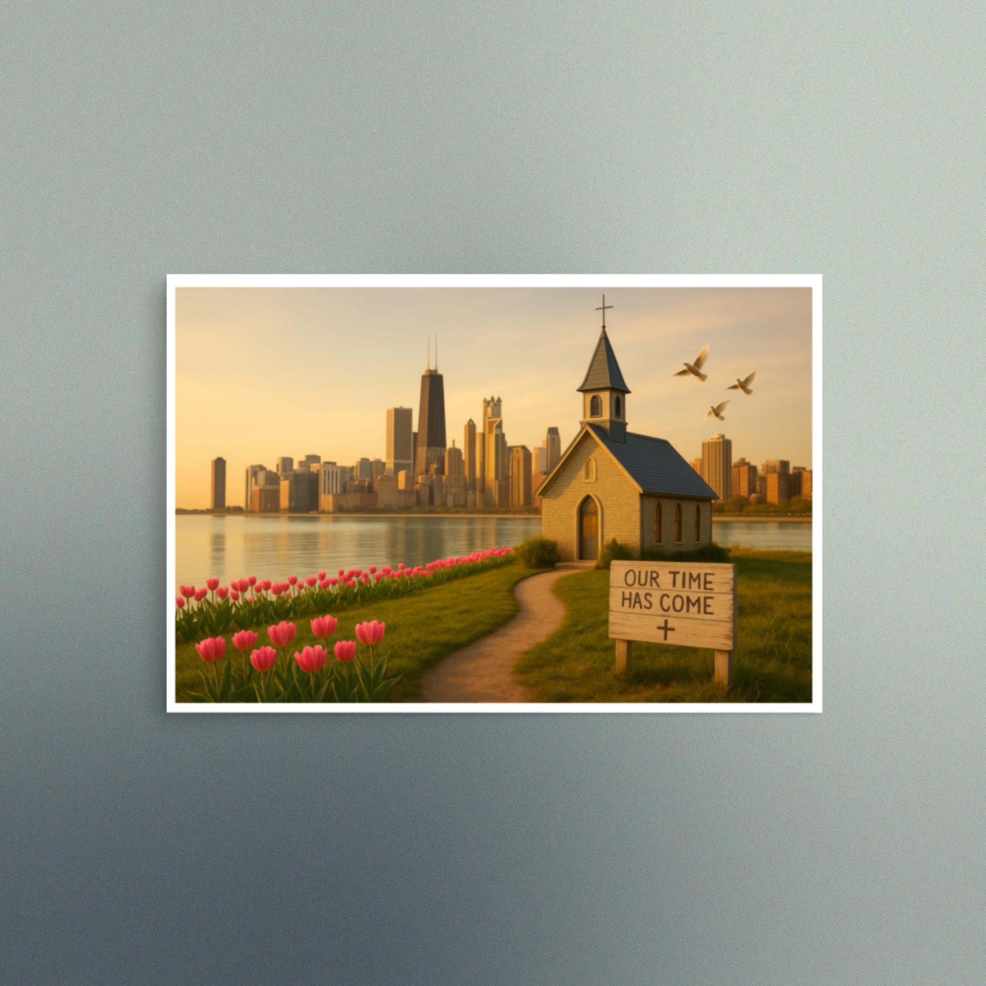 Our Time Has Come - Illinois - Christian Devotional Art Print - Semi Gloss - Rectangle - Image 5