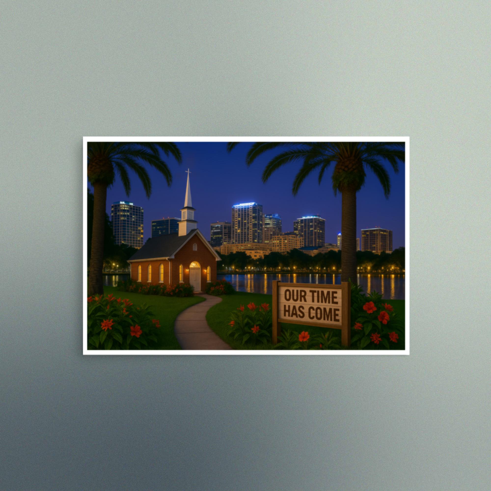 Our Time Has Come - Florida - Christian Devotional Art Print - Semi Gloss - Rectangle - Image 6