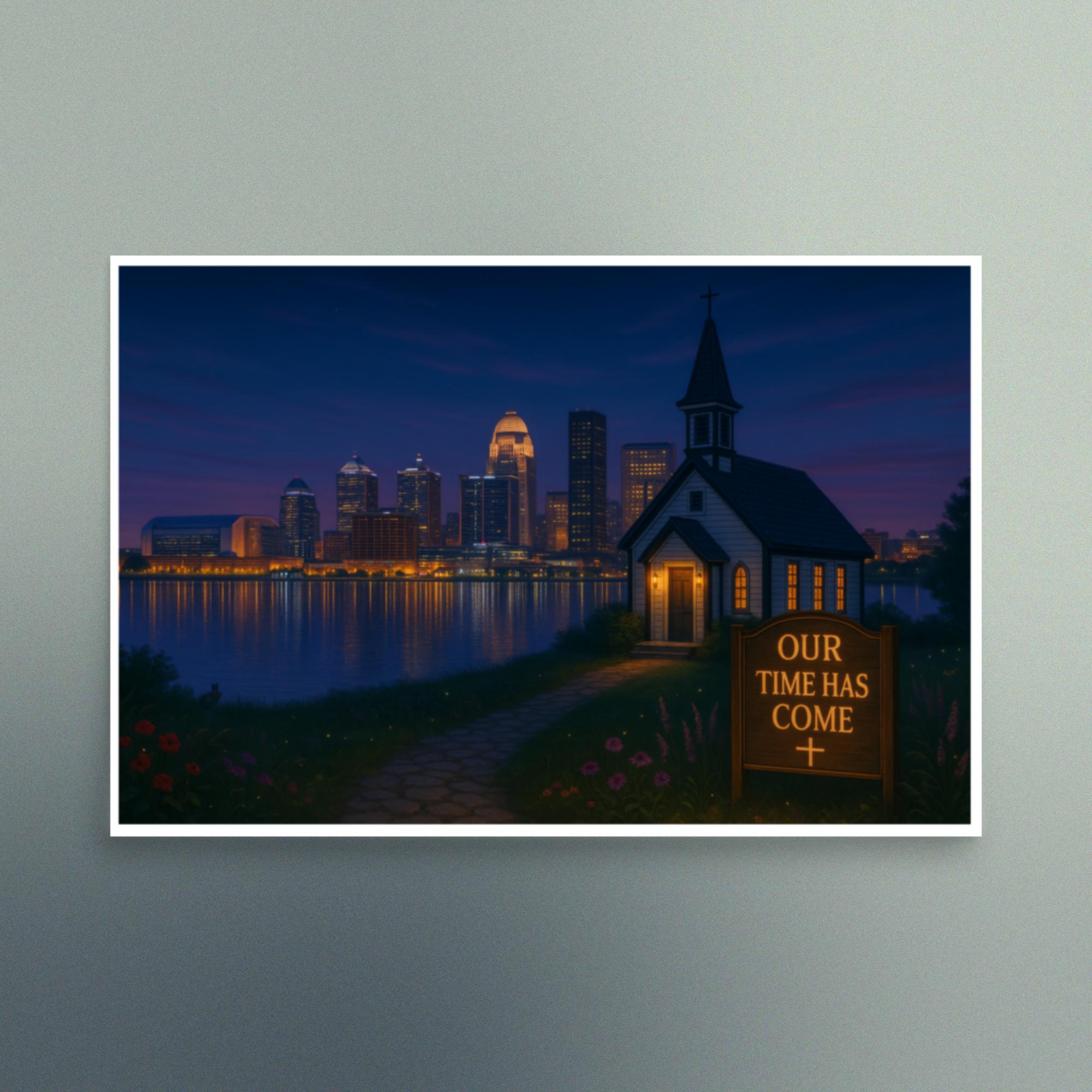 Our Time Has Come - Kentucky - Christian Devotional Art Print - Semi Gloss - Rectangle