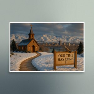 Our Time Has Come - Idaho - Christian Devotional Art Print - Semi Gloss - Rectangle