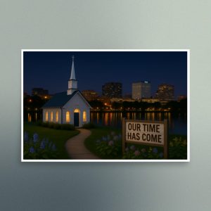 Our Time Has Come - Delaware - Christian Devotional Art Print - Semi Gloss - Rectangle