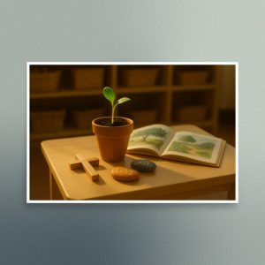 Christian School of Faith - Christian Devotional Art Print - Semi Gloss - Rectangle