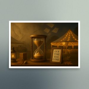 Our Time Has Come - American Time and Faith - Semi Gloss - Rectangle