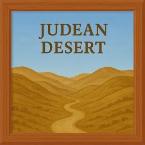 Judean Desert - Blue Sky