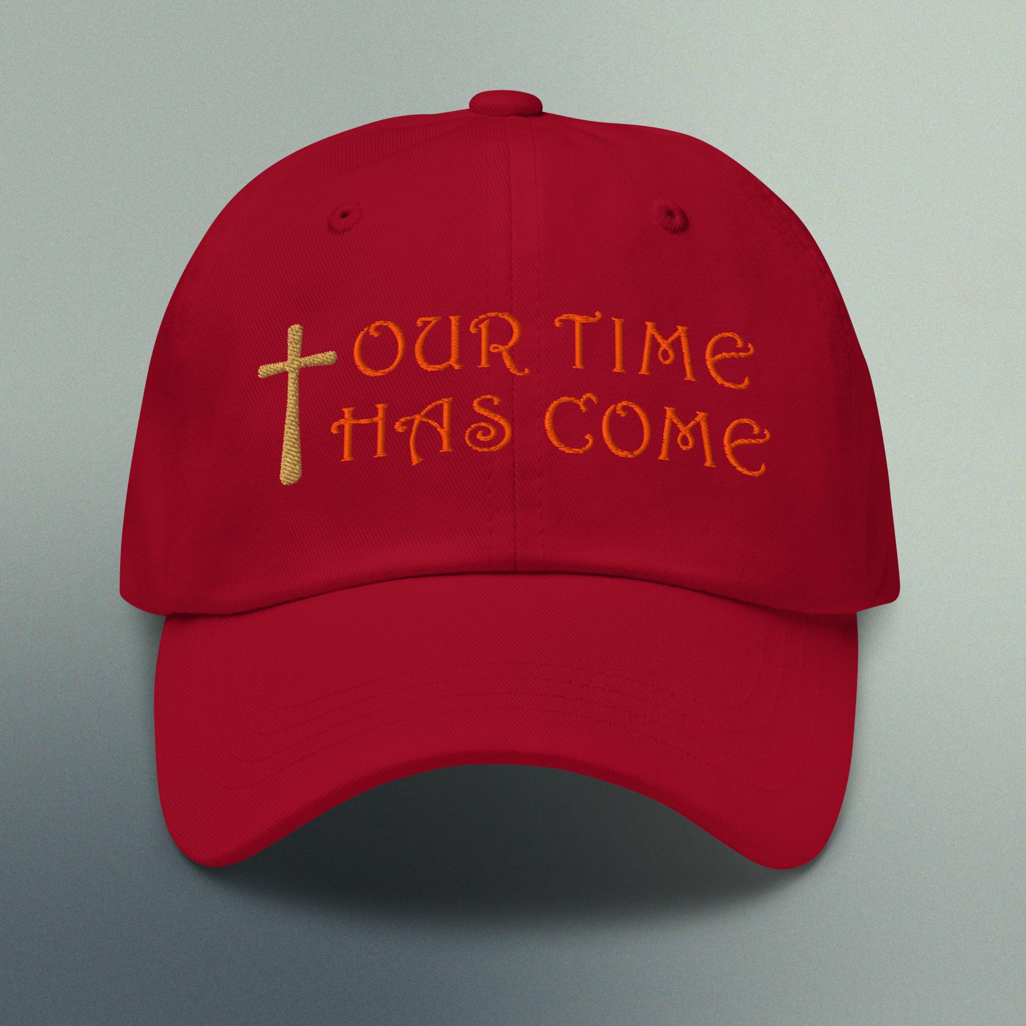 Our Time Has Come - Baseball Hat - Christian Devotional Art Apparel - Image 2