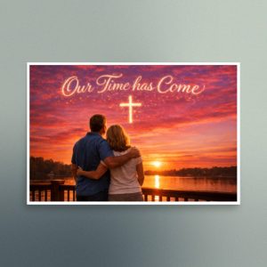 Our Time Has Come - Empty Nesting Journey - Christian Devotional Art Print - Semi Gloss - Rectangle