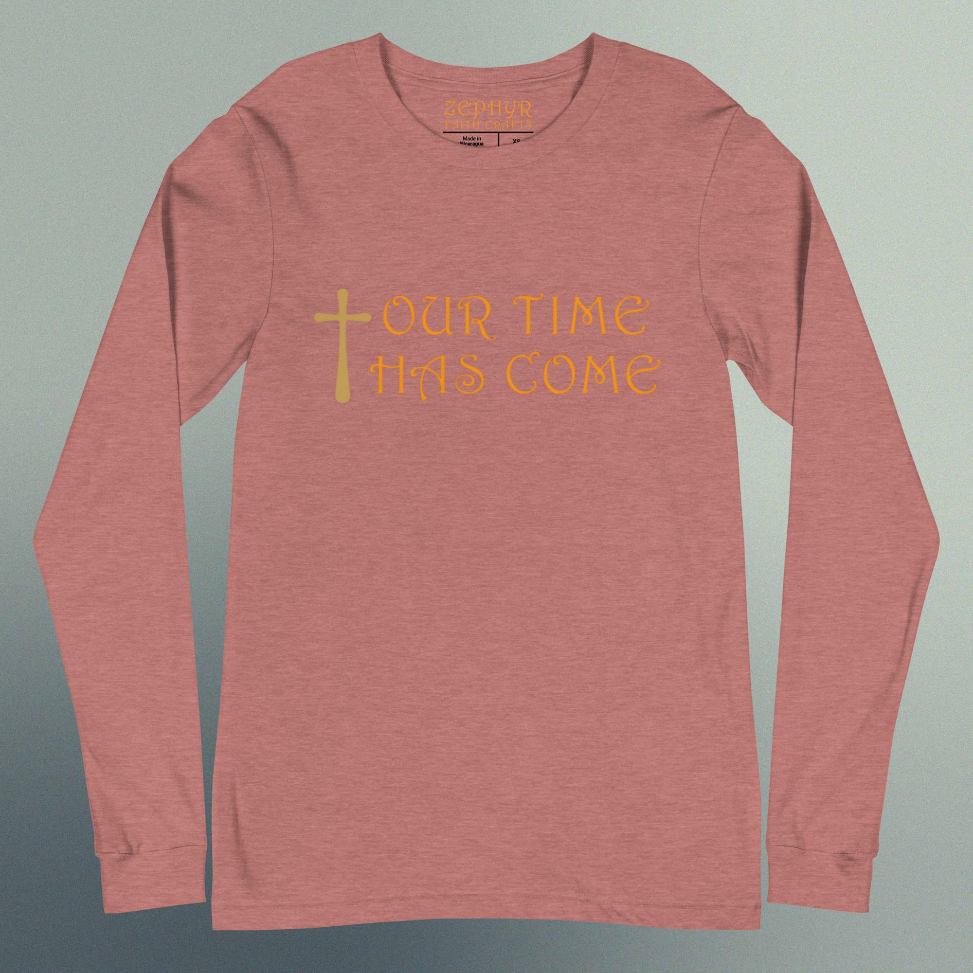 Our Time Has Come - Christian Devotional Art Print - Long Sleeve T-shirt - Image 5