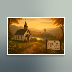 Our Time Has Come - West Virginia - Christian Devotional Art Print - Semi Gloss - Rectangle