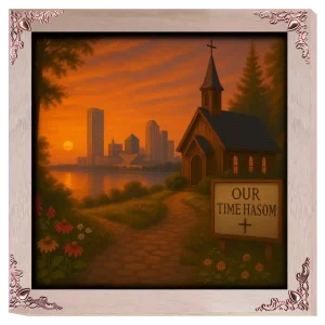 Our Time Has Come - Wisconsin - Framed Christian Devotional Art (Square)