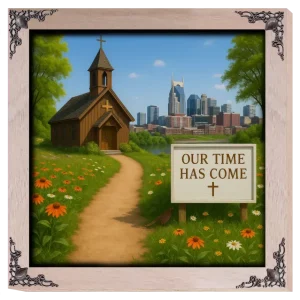 Our Time Has Come - Tennessee - Framed Christian Devotional Art (Square)