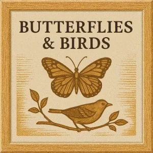 Butterflies & Birds