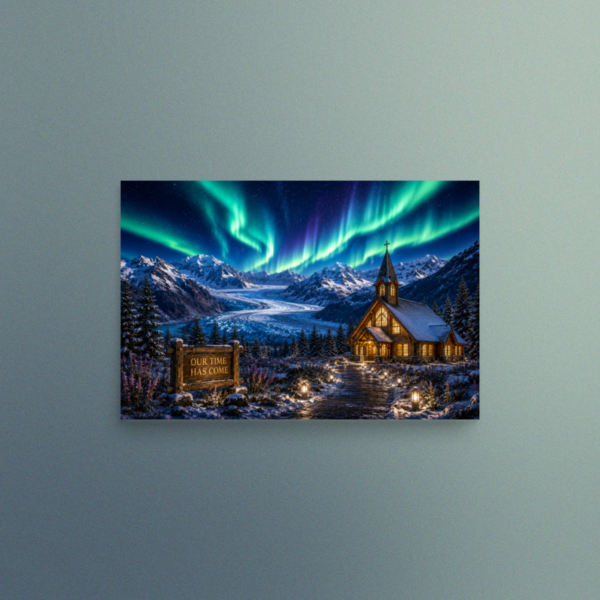 Our Time Has Come - Alaska - Christian Devotional Art Print - Rectangle/Landscape