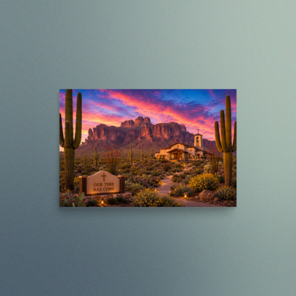 Our Time Has Come - Arizona - Christian Devotional Art Print - Rectangle/Landscape