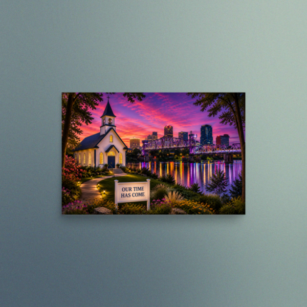 Our Time Has Come - Arkansas - Christian Devotional Art Print - Rectangle/Landscape