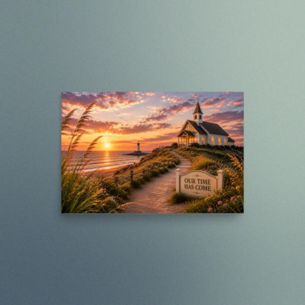 Our Time Has Come - Delaware - Christian Devotional Art Print - Rectangle/Landscape