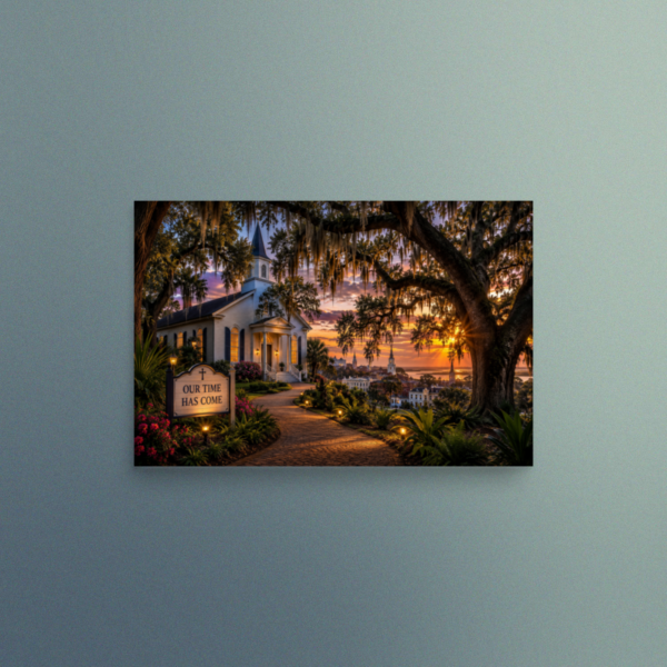 Our Time Has Come - Georgia - Christian Devotional Art Print - Rectangle/Landscape