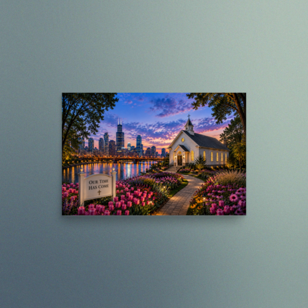 Our Time Has Come - Illinois - Christian Devotional Art Print - Rectangle/Landscape