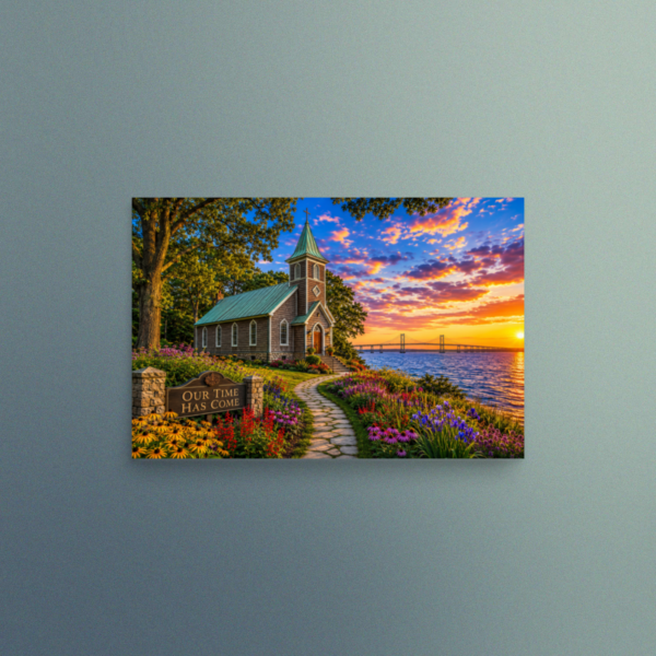 Our Time Has Come - Maryland - Christian Devotional Art Print - Rectangle/Landscape