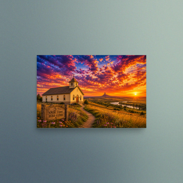 Our Time Has Come - Nebraska - Christian Devotional Art Print - Rectangle/Landscape