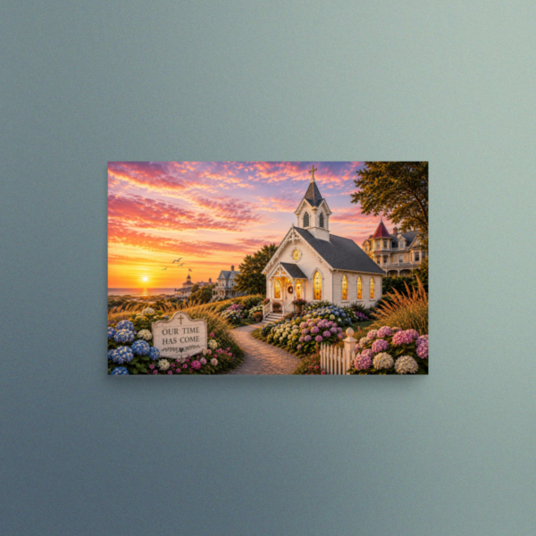Our Time Has Come - New Jersey - Christian Devotional Art Print - Rectangle/Landscape