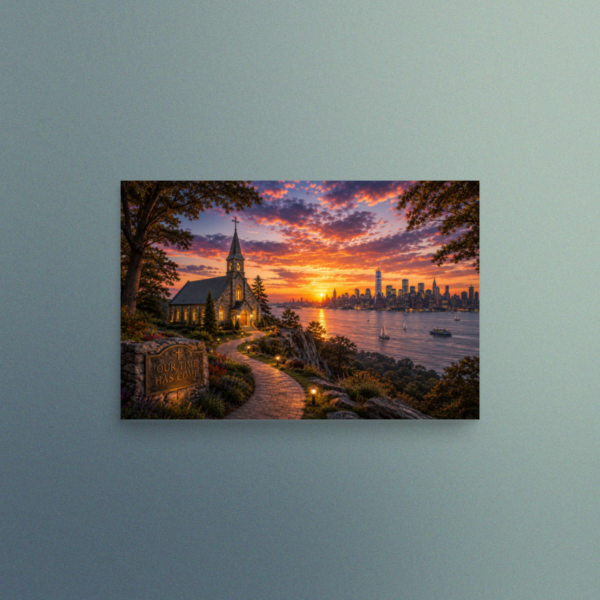 Our Time Has Come - New York - Christian Devotional Art Print - Rectangle/Landscape