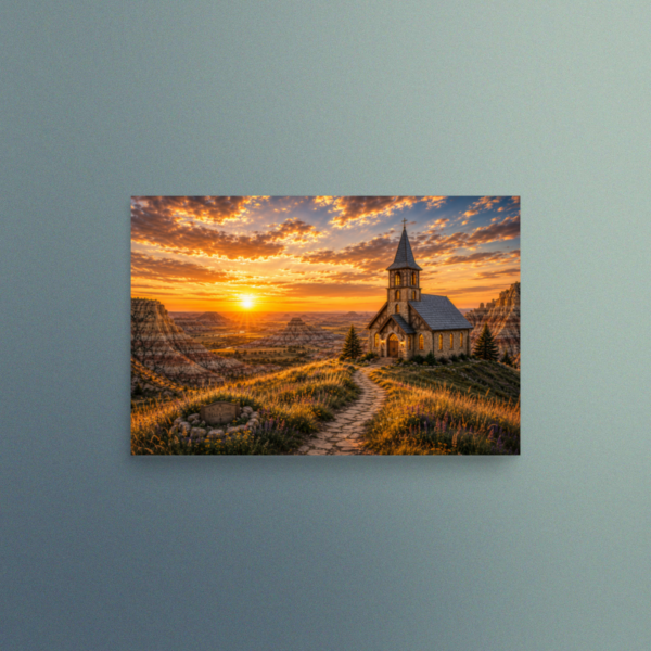 Our Time Has Come - North Dakota - Christian Devotional Art Print - Rectangle/Landscape