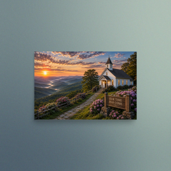 Our Time Has Come - North Carolina - Christian Devotional Art Print - Rectangle/Landscape