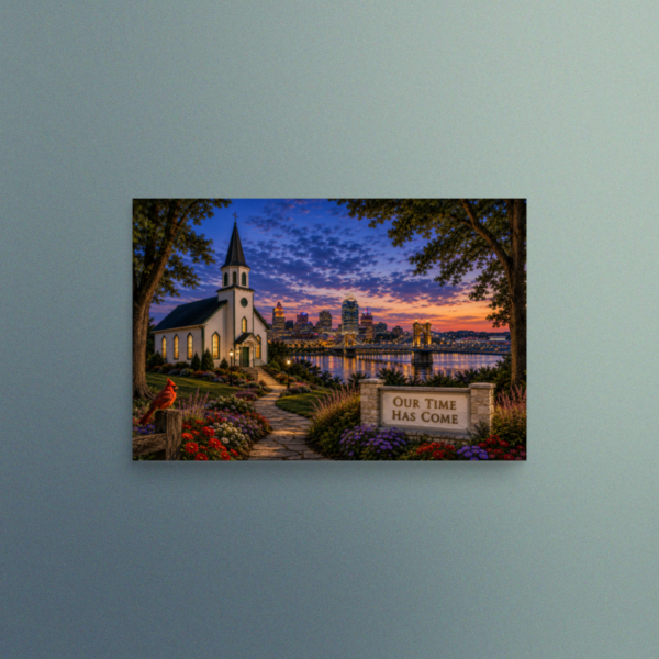 Our Time Has Come - Ohio - Christian Devotional Art Print - Rectangle/Landscape