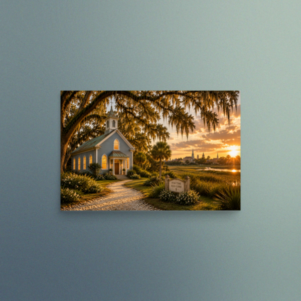 Our Time Has Come - South Carolina - Christian Devotional Art Print - Rectangle/Landscape
