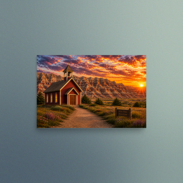 Our Time Has Come - South Dakota - Christian Devotional Art Print - Rectangle/Landscape