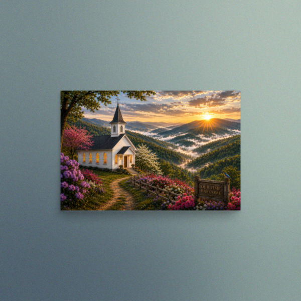 Our Time Has Come - Tennessee - Christian Devotional Art Print - Rectangle/Landscape