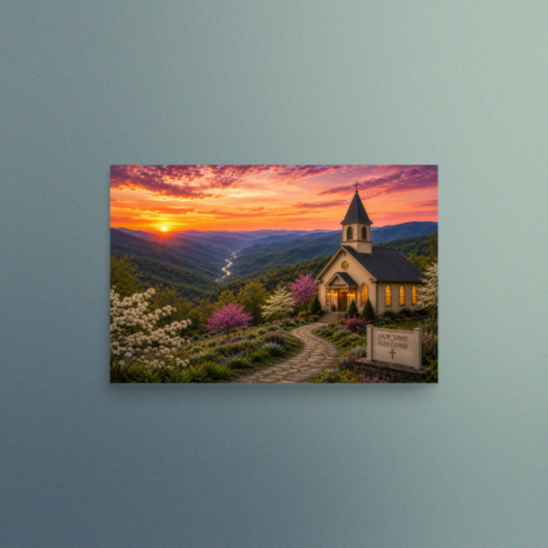 Our Time Has Come - Virginia - Christian Devotional Art Print - Rectangle/Landscape