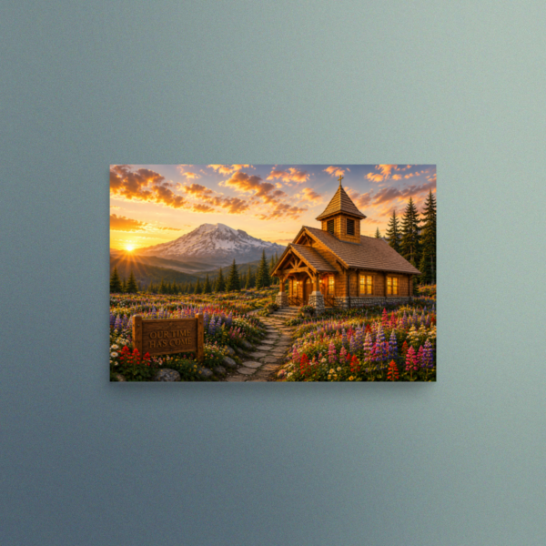 Our Time Has Come - Washington - Christian Devotional Art Print - Rectangle/Landscape