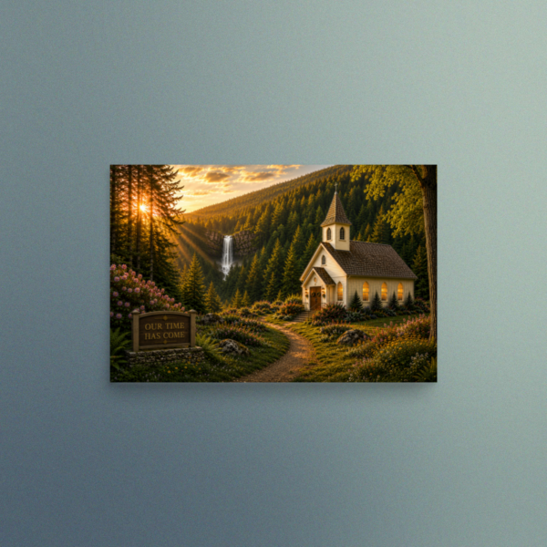 Our Time Has Come - West Virginia - Christian Devotional Art Print - Rectangle/Landscape
