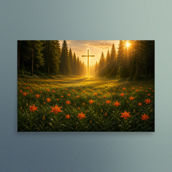 Hope in Bloom - Christian Devotional Art Print - Rectangle/Landscape