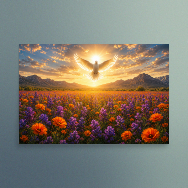 Spirit of Hope - Christian Devotional Art Print - Rectangle/Landscape